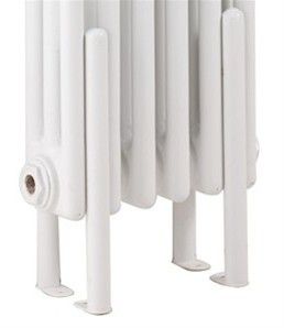   HUDSON REED COLOSSEUM GLOSS WHITE FLOOR MOUNTING FEET, HX300 (P2G) **SPECIAL OFFER**